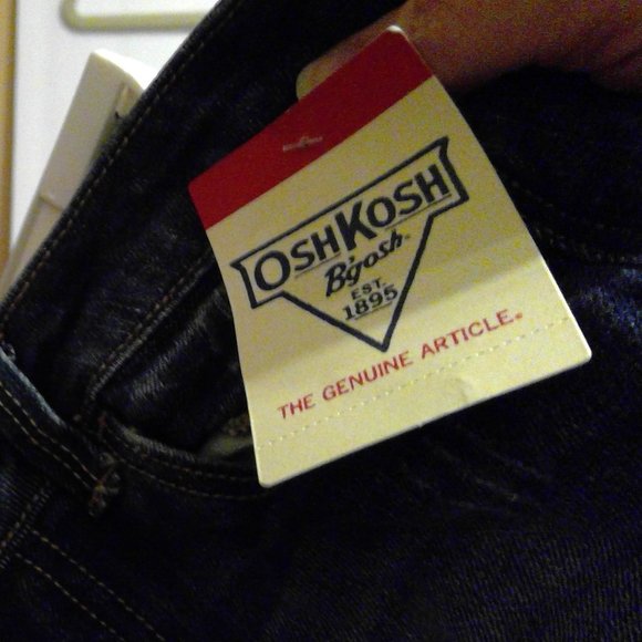 NWT Oshkosh Bgosh Girls size 6 denim skirt with shorts to make a skort - Picture 4 of 8